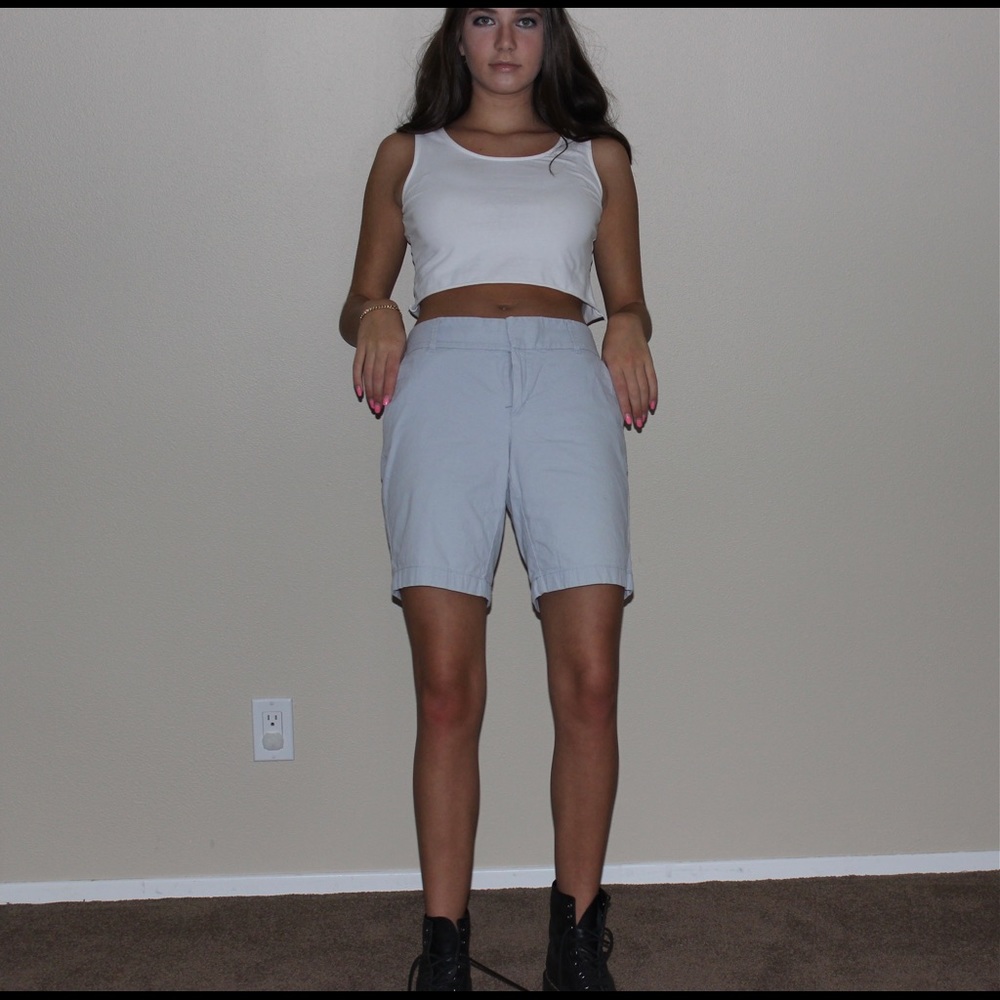 J Crew Long Trendy Shorts
